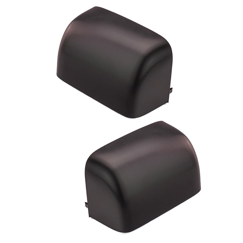 Trail Ridge TR00370 (2 Piece) Black Textured Door Mirror Cap Compatible with Power-Folding Tow Mirrors 01-05 Ford Excursion 04-14 F-150 99-16 F-250 Super Duty F-350 F-450 99-15 F-550 - Image 1